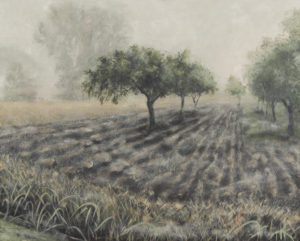 „Ostrov“ 2004–2014, olej, plátno, 81x65 cm