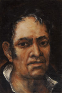 „Goya“ 2002, olej, plátno, 30x20 cm